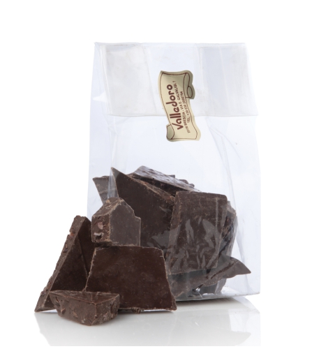Cioccolato extra fondente con fave di cacao